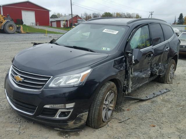 1GNKVGKDXFJ215334 - 2015 CHEVROLET TRAVERSE L CHARCOAL photo 2