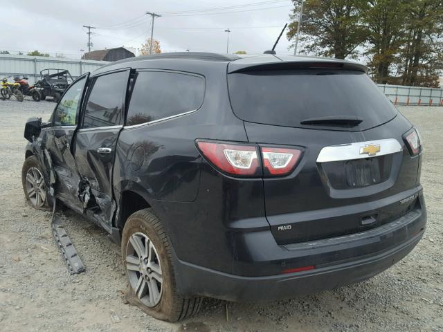 1GNKVGKDXFJ215334 - 2015 CHEVROLET TRAVERSE L CHARCOAL photo 3