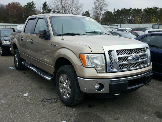 1FTFW1ETXBFB86762 - 2011 FORD F150 BEIGE photo 1