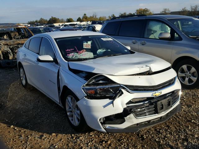 1G1ZE5ST0HF108570 - 2017 CHEVROLET MALIBU LT WHITE photo 9