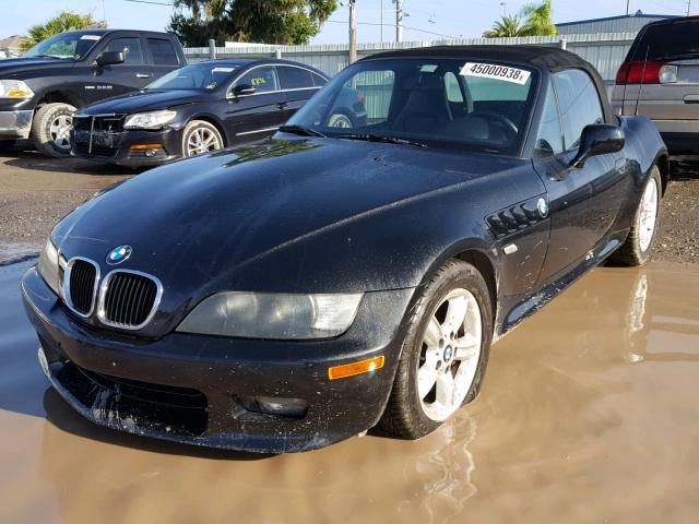 WBACN334X1LK47389 - 2001 BMW Z3 2.5 BLACK photo 2