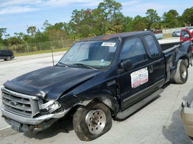 1FTNX20FXYEA07747 - 2000 FORD F250 SUPER BLACK photo 2