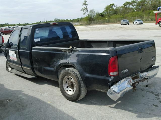 1FTNX20FXYEA07747 - 2000 FORD F250 SUPER BLACK photo 3