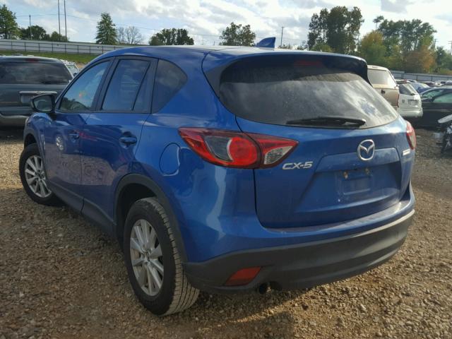 JM3KE2CE9D0130059 - 2013 MAZDA CX-5 BLUE photo 3