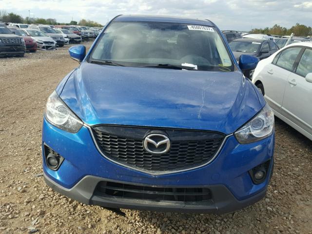 JM3KE2CE9D0130059 - 2013 MAZDA CX-5 BLUE photo 9