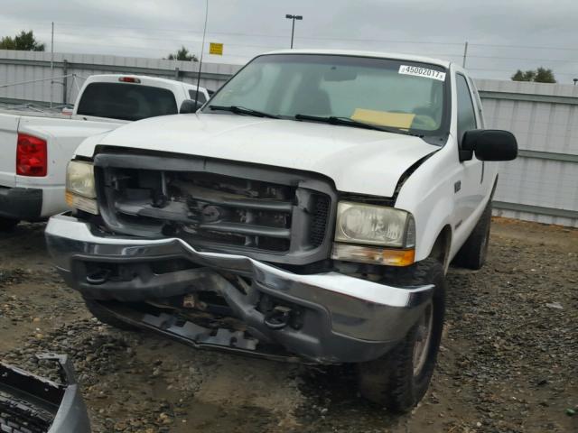 1FTSX31P63EC28870 - 2003 FORD F350 SRW S WHITE photo 2