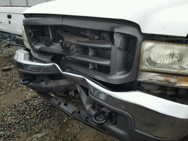 1FTSX31P63EC28870 - 2003 FORD F350 SRW S WHITE photo 9