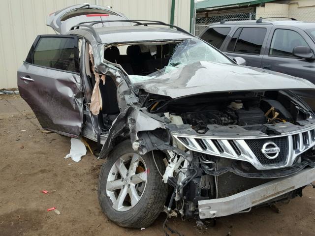 JN8AZ18W79W101432 - 2009 NISSAN MURANO S SILVER photo 9