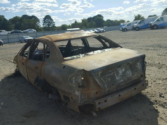 1FAFP53U56A218686 - 2006 FORD TAURUS SE BURN photo 3