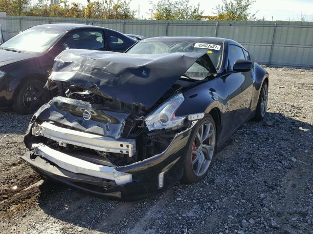 JN1AZ4EH7EM634862 - 2014 NISSAN 370Z BASE BLACK photo 2