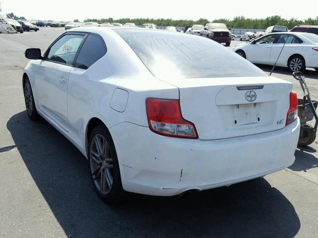 JTKJF5C70B3016671 - 2011 TOYOTA SCION TC 白色 照片 3