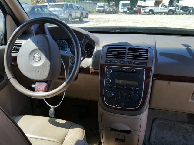 5GADV23127D197566 - 2007 BUICK TERRAZA CX SILVER photo 9