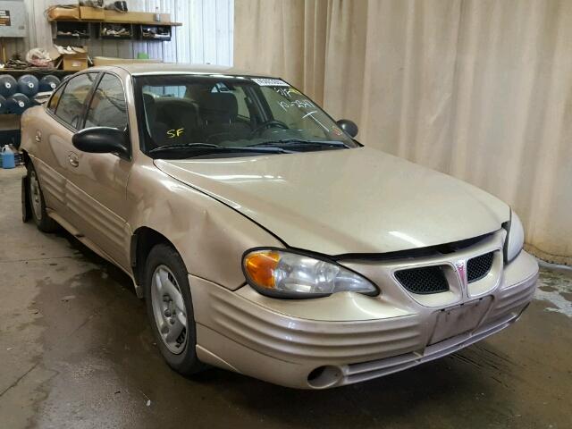 1G2NF52F42C278148 - 2002 PONTIAC GRAND AM S GOLD photo 1