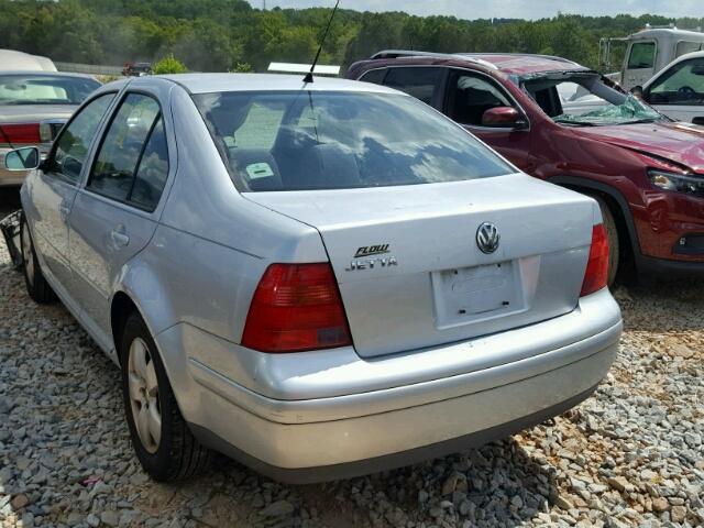 3VWSK69M83M006851 - 2003 VOLKSWAGEN JETTA GLS SILVER photo 3