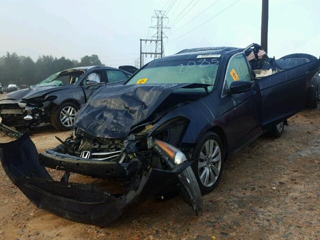 1HGCP2F80CA038085 - 2012 HONDA ACCORD EXL Niebieski zdjęcie 2
