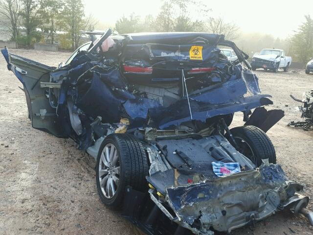 1HGCP2F80CA038085 - 2012 HONDA ACCORD EXL Niebieski zdjęcie 3