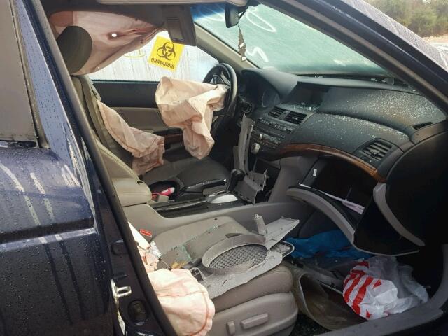 1HGCP2F80CA038085 - 2012 HONDA ACCORD EXL Niebieski zdjęcie 5