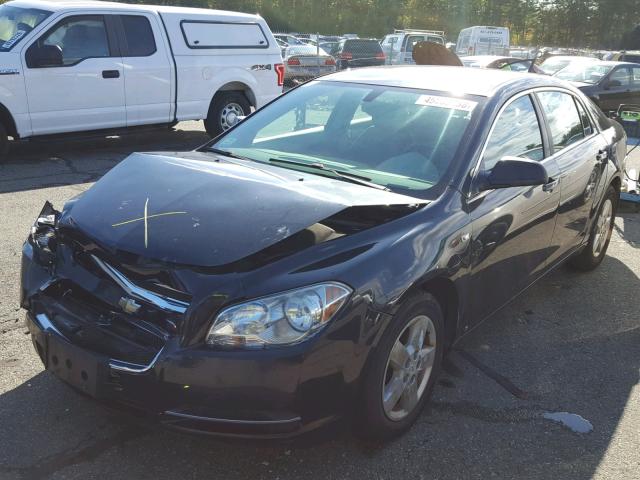 1G1ZG57B08F160419 - 2008 CHEVROLET MALIBU LS ნაცრისფერი ფოტო 2