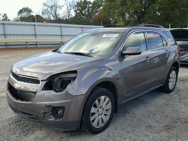 2CNFLNE52B6224914 - 2011 CHEVROLET EQUINOX LT BROWN photo 2