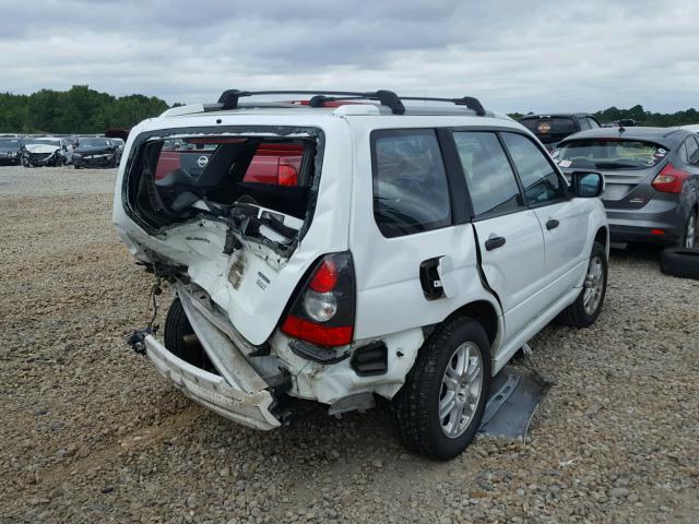 JF1SG66618H728593 - 2008 SUBARU FORESTER S 白色 照片 4