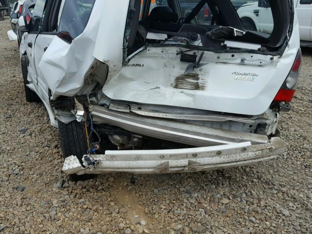 JF1SG66618H728593 - 2008 SUBARU FORESTER S 白色 照片 9