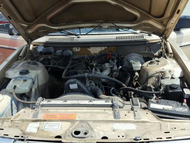 YV1AX8846K1352254 - 1989 VOLVO 244 DL BEIGE photo 7