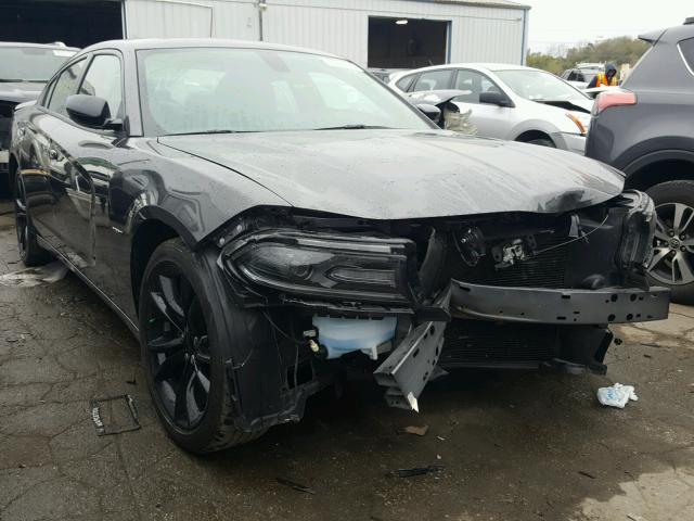 2C3CDXCT8GH319057 - 2016 DODGE CHARGER R/ GRAY photo 1