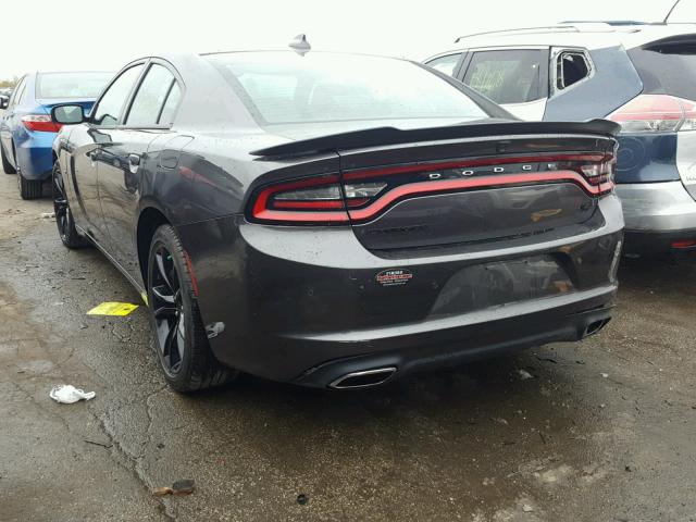 2C3CDXCT8GH319057 - 2016 DODGE CHARGER R/ GRAY photo 3