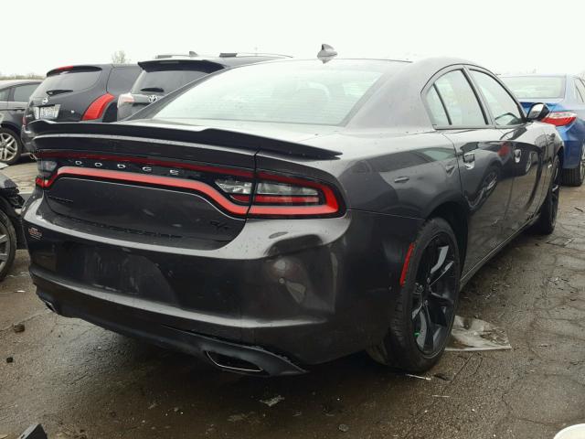 2C3CDXCT8GH319057 - 2016 DODGE CHARGER R/ GRAY photo 4