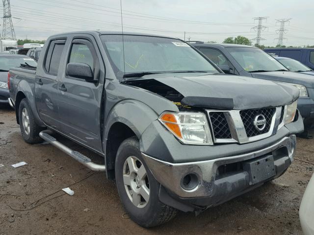 1N6AD07W56C474016 - 2006 NISSAN FRONTIER C GRAY photo 1