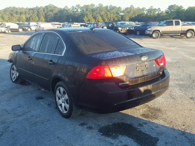 KNAGE228895288863 - 2009 KIA OPTIMA LX BLACK photo 3