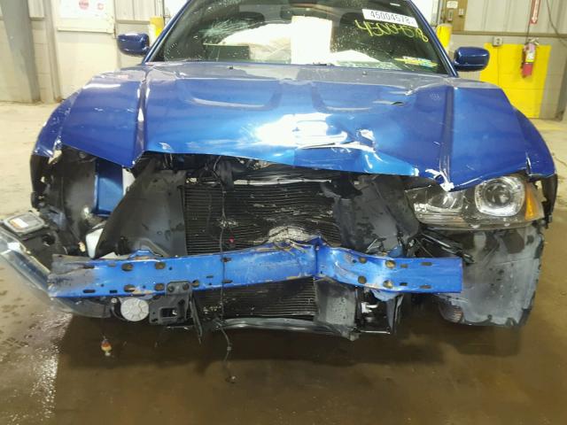 2C3CDXCT6CH248130 - 2012 DODGE CHARGER R/ BLUE photo 9