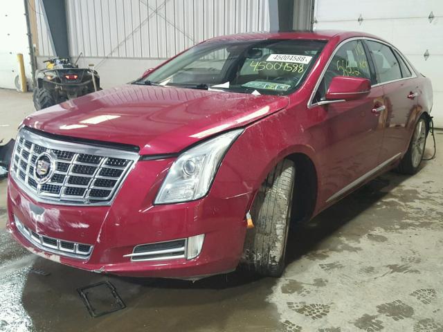 2G61P5S32D9112351 - 2013 CADILLAC XTS LUXURY RED photo 2