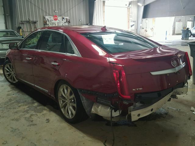 2G61P5S32D9112351 - 2013 CADILLAC XTS LUXURY RED photo 3