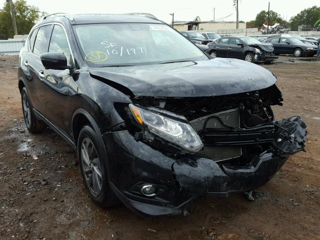 5N1AT2MV2GC798857 - 2016 NISSAN ROGUE S BLACK photo 1