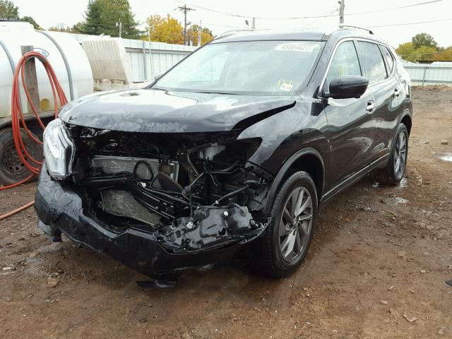 5N1AT2MV2GC798857 - 2016 NISSAN ROGUE S BLACK photo 2