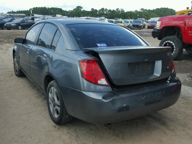 1G8AL52F74Z170765 - 2004 SATURN ION LEVEL GRAY photo 3