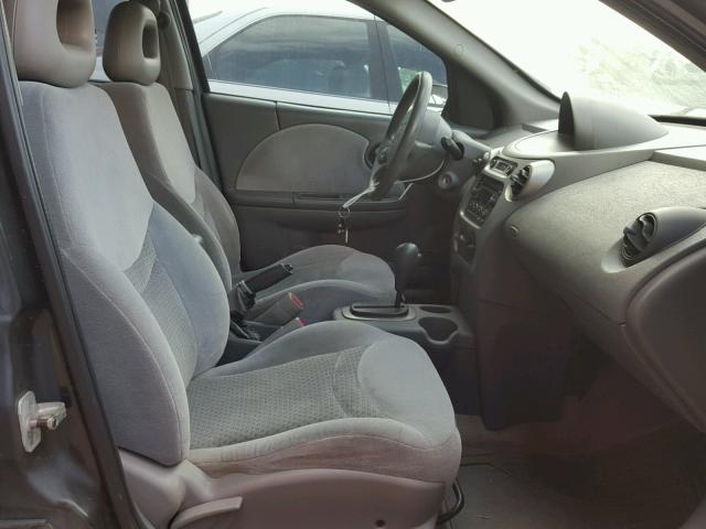 1G8AL52F74Z170765 - 2004 SATURN ION LEVEL GRAY photo 5