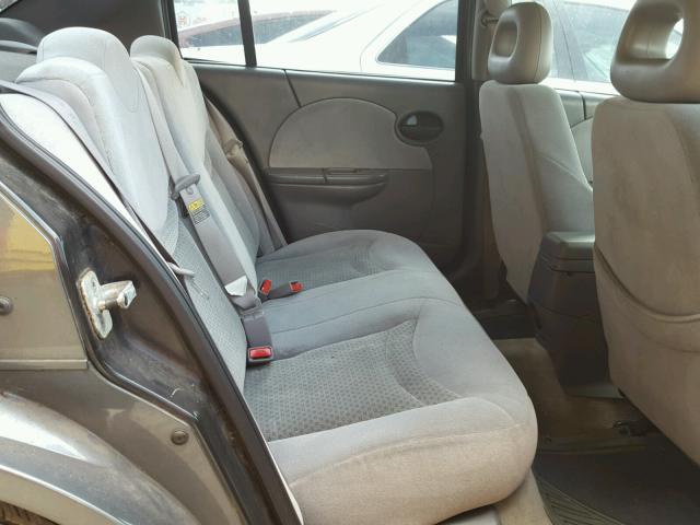 1G8AL52F74Z170765 - 2004 SATURN ION LEVEL GRAY photo 6