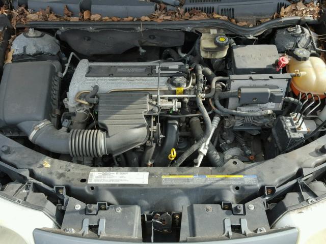1G8AL52F74Z170765 - 2004 SATURN ION LEVEL GRAY photo 7