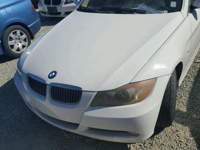 WBAVB33506KR78467 - 2006 BMW 330 I WHITE photo 7