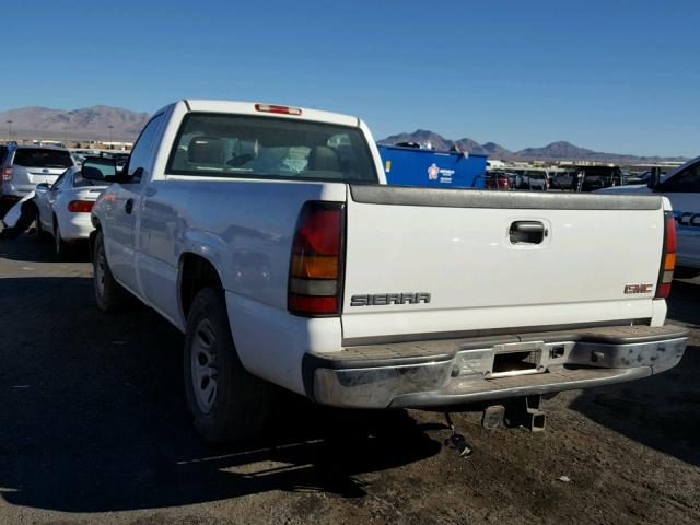 1GTEC14V07E128938 - 2007 GMC NEW SIERRA WHITE photo 3