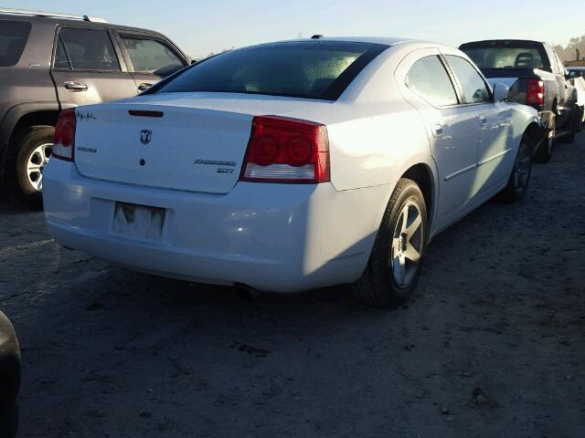 2B3CA3CV6AH263787 - 2010 DODGE CHARGER SX WHITE photo 4