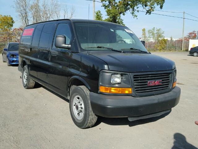 1GTW7FBA9E1127104 - 2014 GMC SAVANA G25 BLACK photo 1