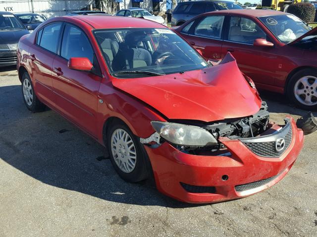 JM1BK12F351227887 - 2005 MAZDA 3 I RED photo 1