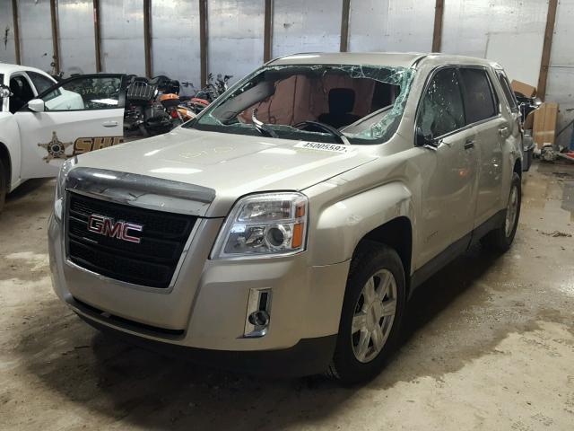 2GKALMEK3F6270180 - 2015 GMC TERRAIN SL TAN photo 2