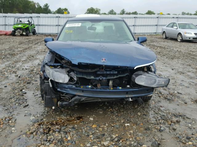 YS3ED49G763523629 - 2006 SAAB 9-5 BASE BLUE photo 9