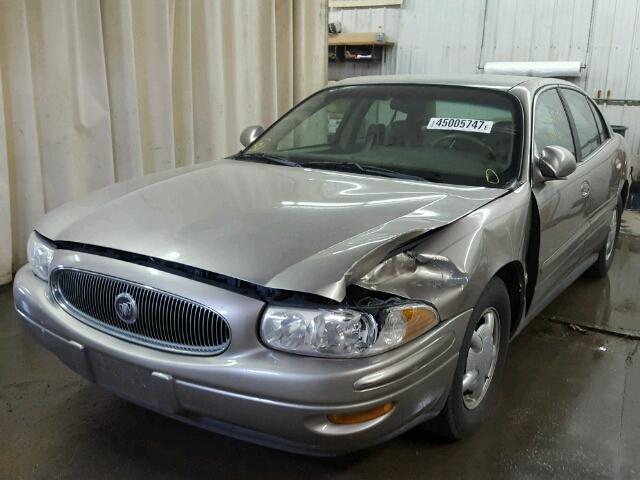 1G4HR54K0YU160106 - 2000 BUICK LESABRE TAN photo 2