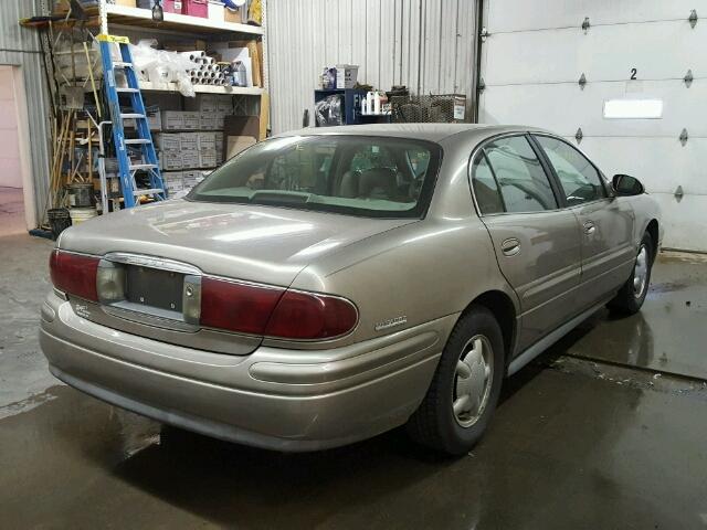 1G4HR54K0YU160106 - 2000 BUICK LESABRE TAN photo 4