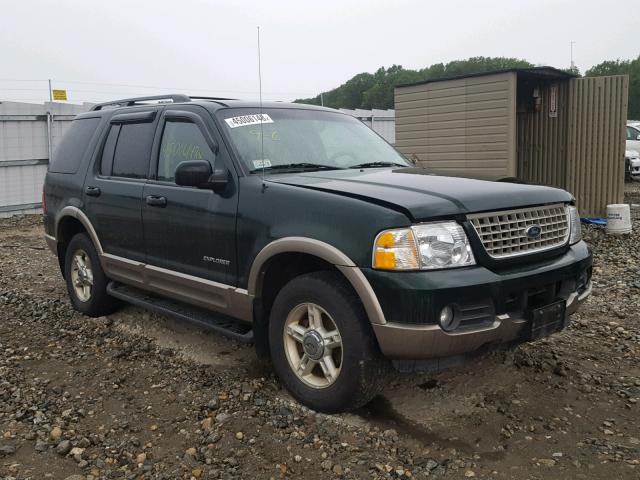 1FMDU74W82UA65649 - 2002 FORD EXPLORER E GREEN photo 1